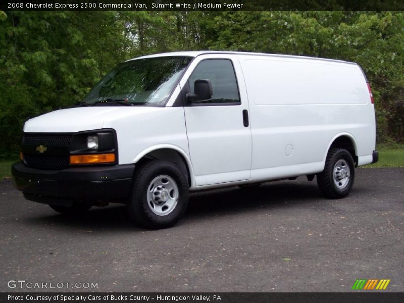  2008 Express 2500 Commercial Van Summit White