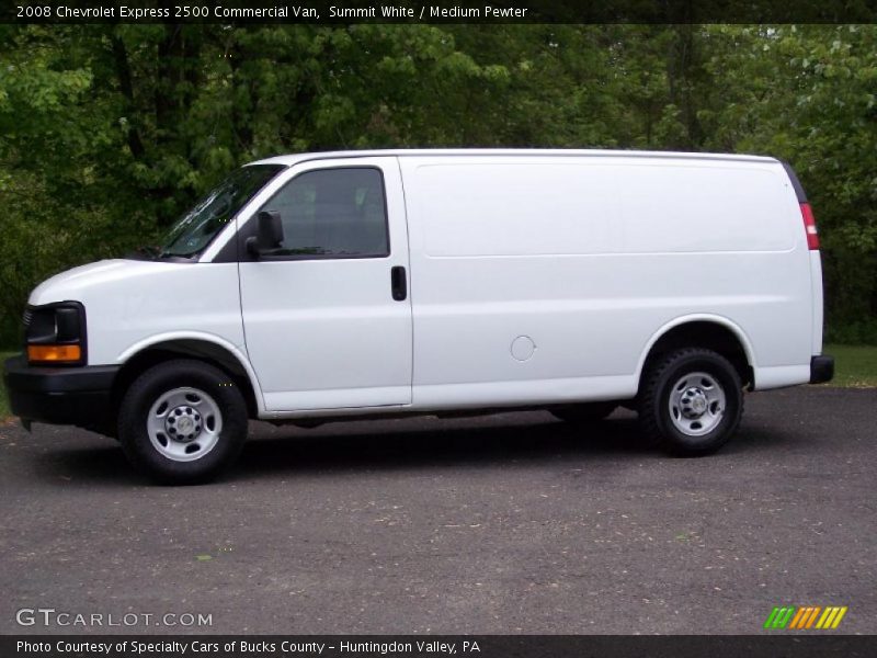 Summit White / Medium Pewter 2008 Chevrolet Express 2500 Commercial Van