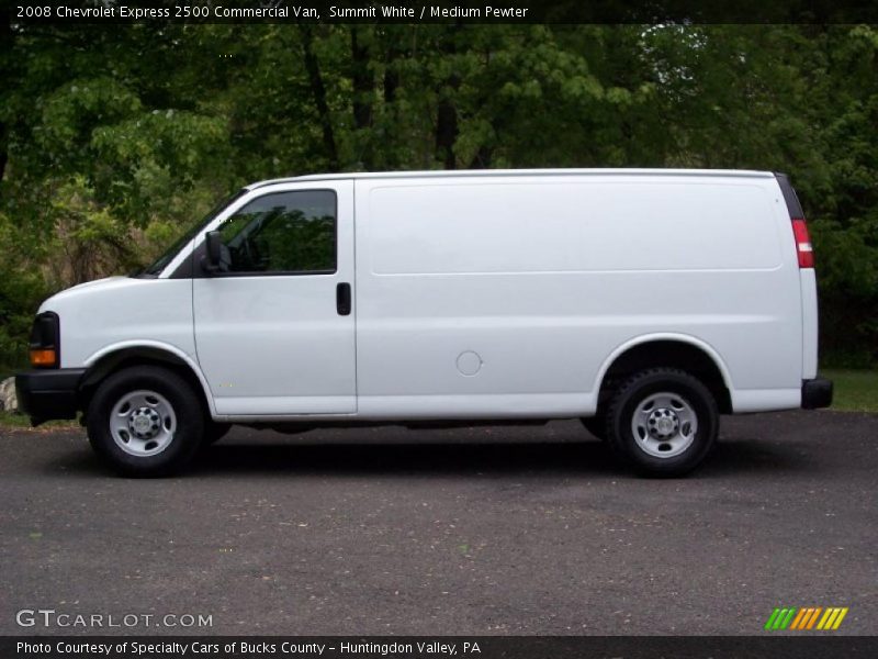  2008 Express 2500 Commercial Van Summit White