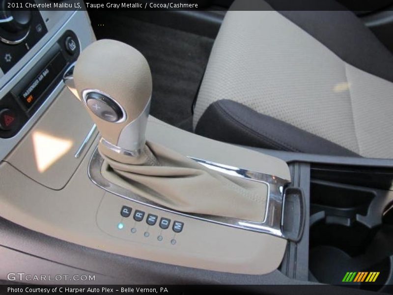 Taupe Gray Metallic / Cocoa/Cashmere 2011 Chevrolet Malibu LS