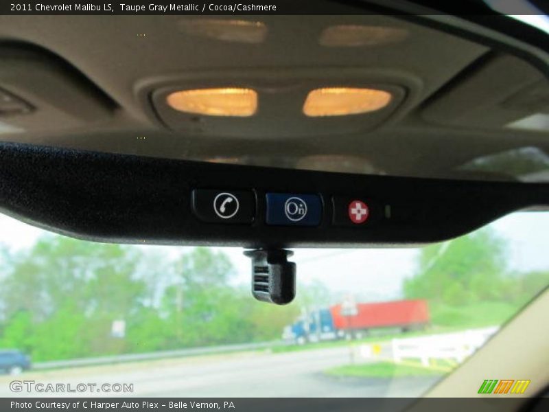 Taupe Gray Metallic / Cocoa/Cashmere 2011 Chevrolet Malibu LS
