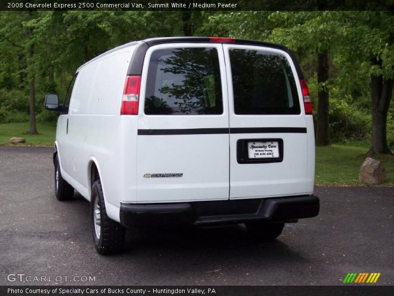 Summit White / Medium Pewter 2008 Chevrolet Express 2500 Commercial Van