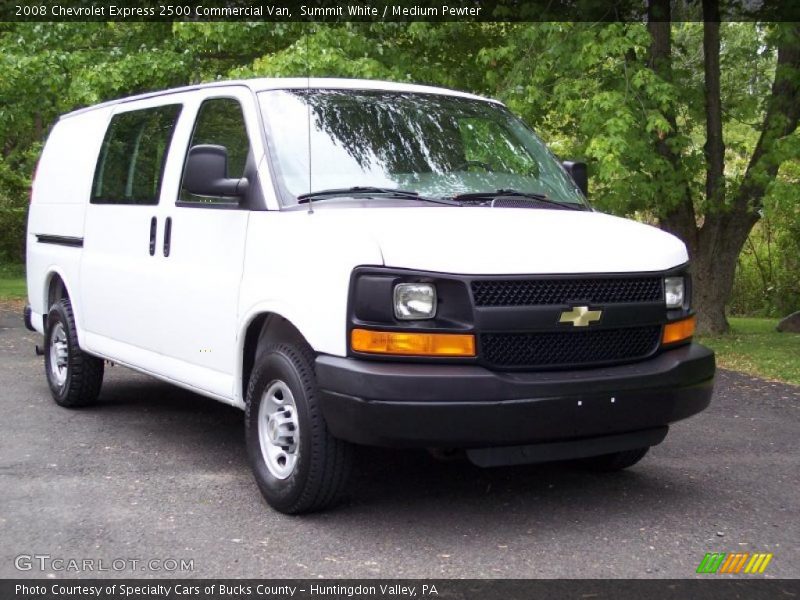 Summit White / Medium Pewter 2008 Chevrolet Express 2500 Commercial Van