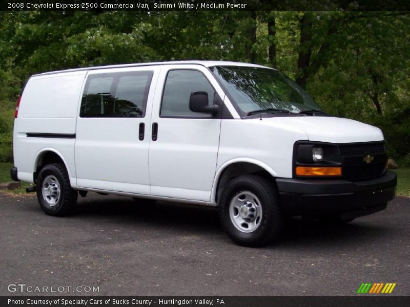 Summit White / Medium Pewter 2008 Chevrolet Express 2500 Commercial Van
