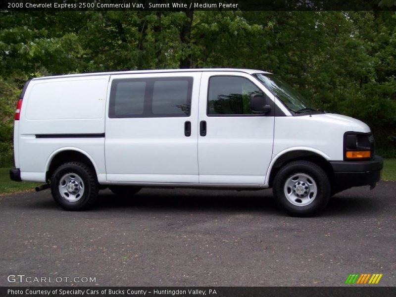 Summit White / Medium Pewter 2008 Chevrolet Express 2500 Commercial Van