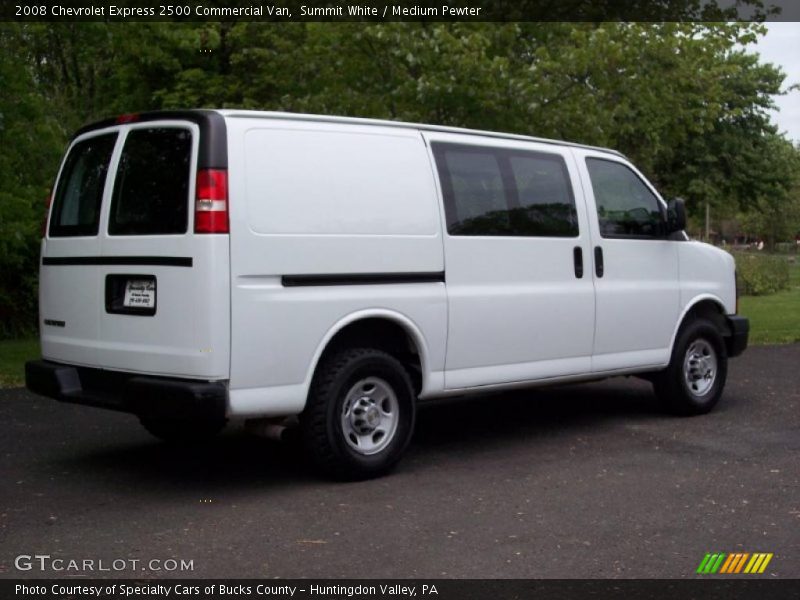 Summit White / Medium Pewter 2008 Chevrolet Express 2500 Commercial Van