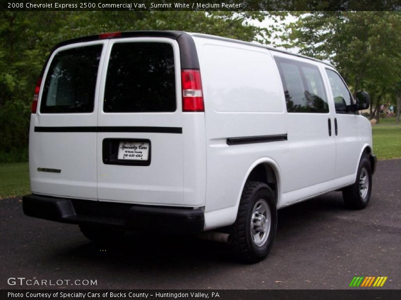 Summit White / Medium Pewter 2008 Chevrolet Express 2500 Commercial Van