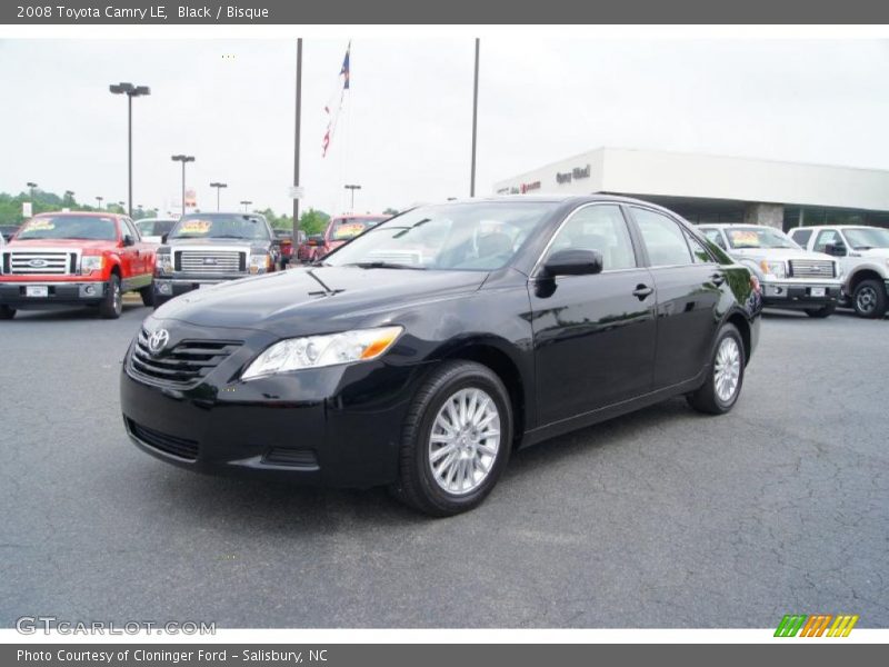 Black / Bisque 2008 Toyota Camry LE