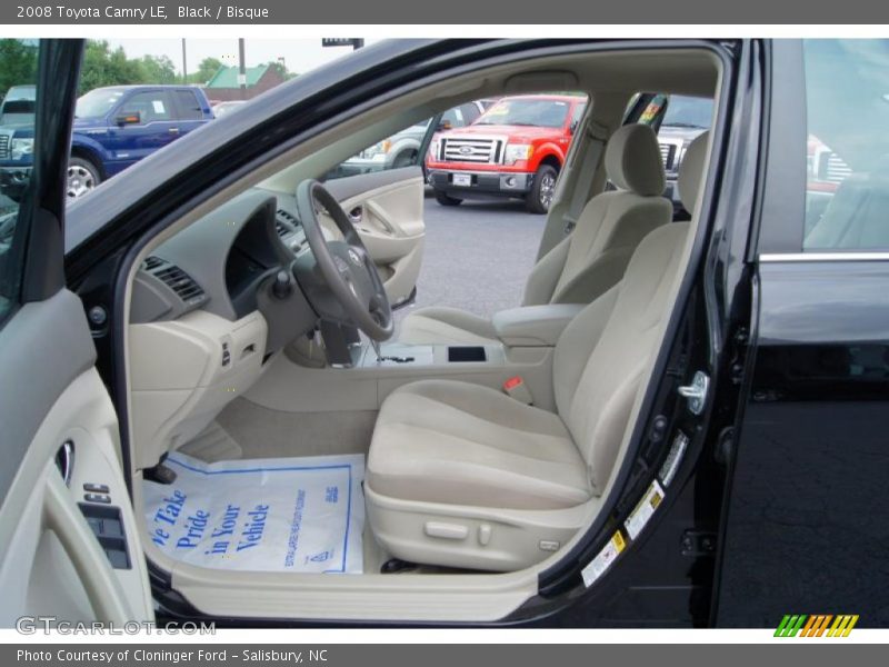 Black / Bisque 2008 Toyota Camry LE