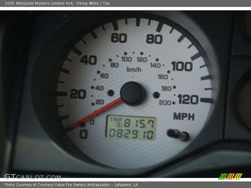 Viking White / Tan 2005 Mitsubishi Montero Limited 4x4