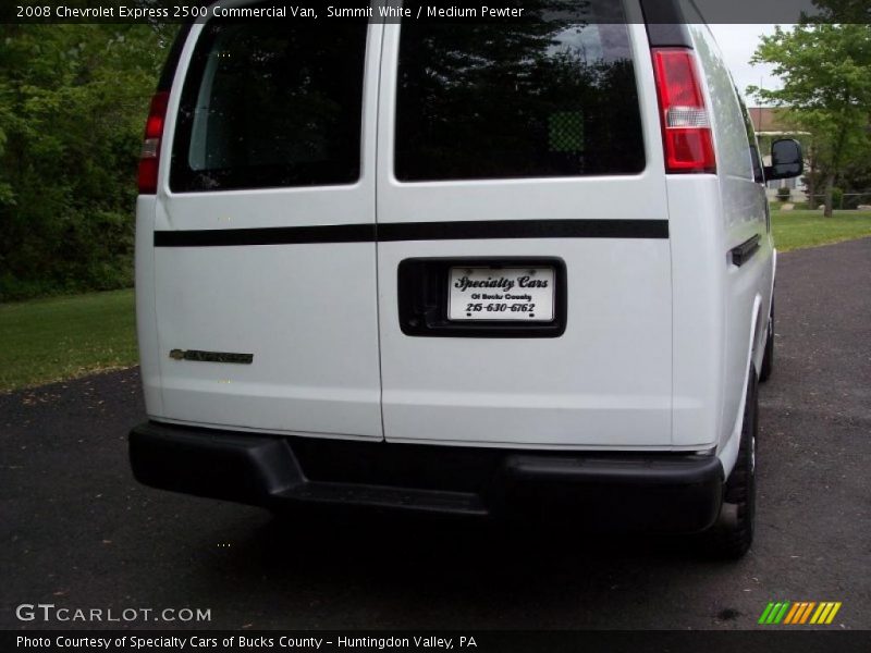 Summit White / Medium Pewter 2008 Chevrolet Express 2500 Commercial Van