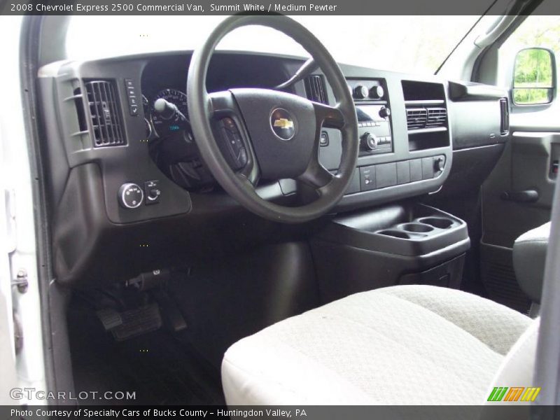 Summit White / Medium Pewter 2008 Chevrolet Express 2500 Commercial Van