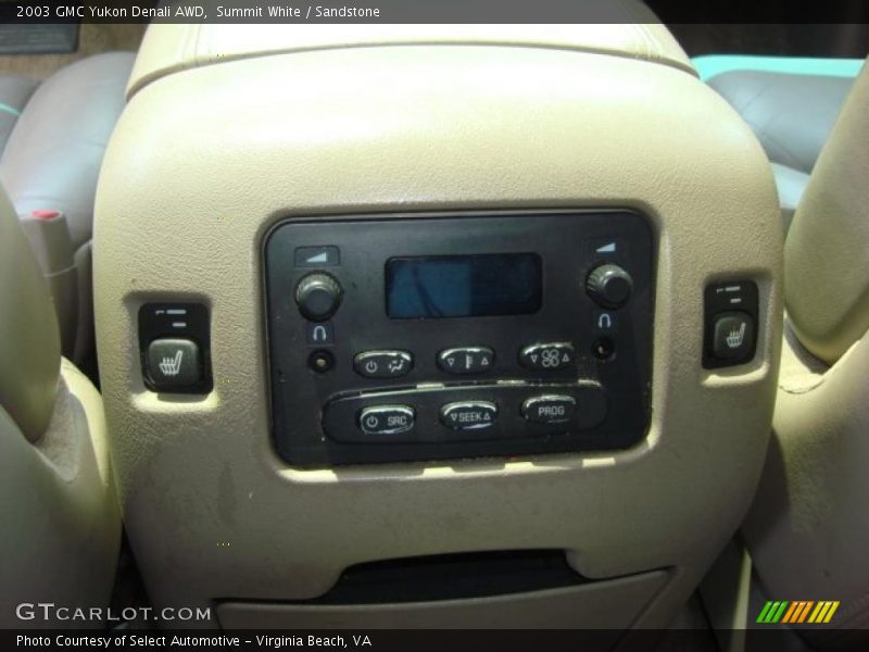 Summit White / Sandstone 2003 GMC Yukon Denali AWD