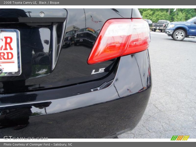 Black / Bisque 2008 Toyota Camry LE