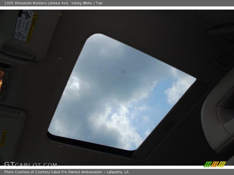 Viking White / Tan 2005 Mitsubishi Montero Limited 4x4