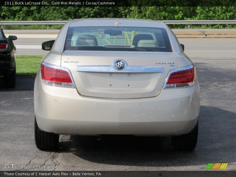 Gold Mist Metallic / Cocoa/Cashmere 2011 Buick LaCrosse CXL