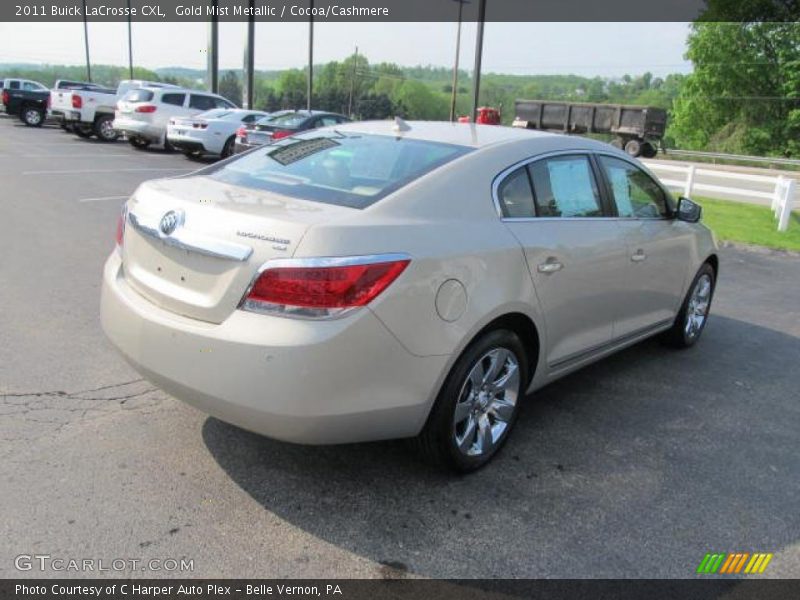 Gold Mist Metallic / Cocoa/Cashmere 2011 Buick LaCrosse CXL