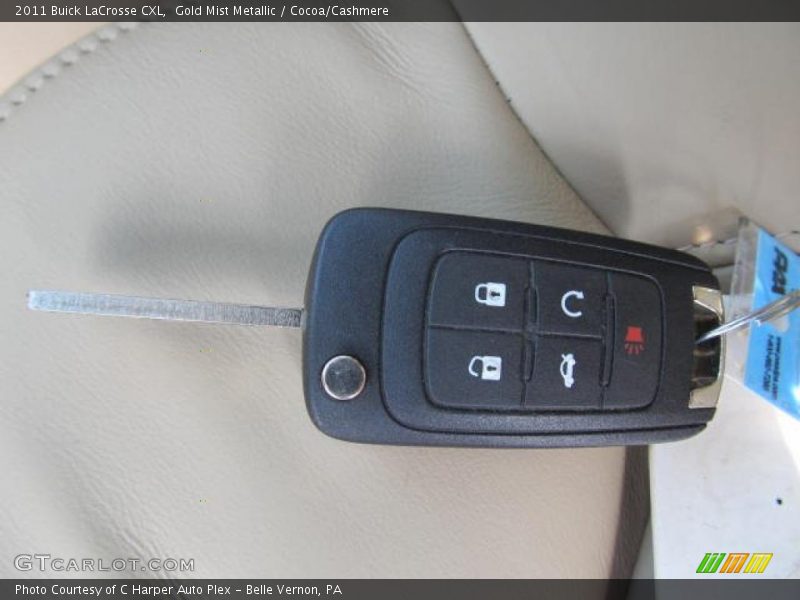 Gold Mist Metallic / Cocoa/Cashmere 2011 Buick LaCrosse CXL