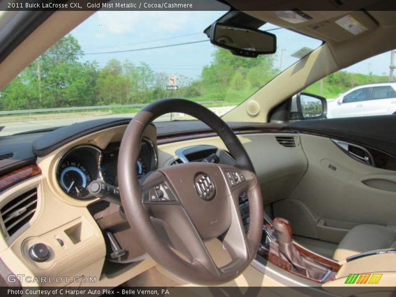 Gold Mist Metallic / Cocoa/Cashmere 2011 Buick LaCrosse CXL