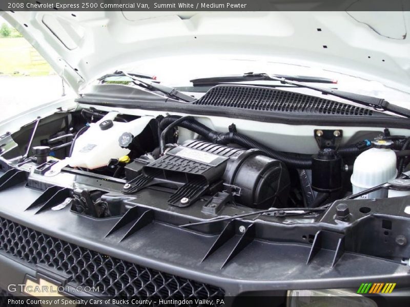 Summit White / Medium Pewter 2008 Chevrolet Express 2500 Commercial Van