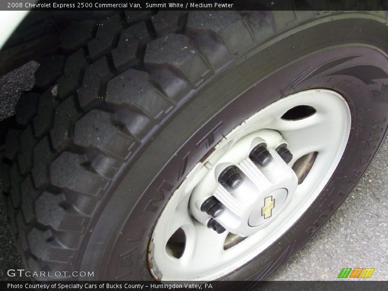 Summit White / Medium Pewter 2008 Chevrolet Express 2500 Commercial Van