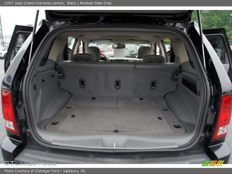Black / Medium Slate Gray 2007 Jeep Grand Cherokee Laredo