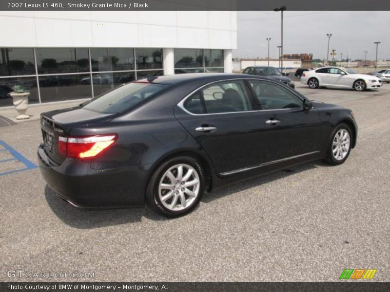 Smokey Granite Mica / Black 2007 Lexus LS 460