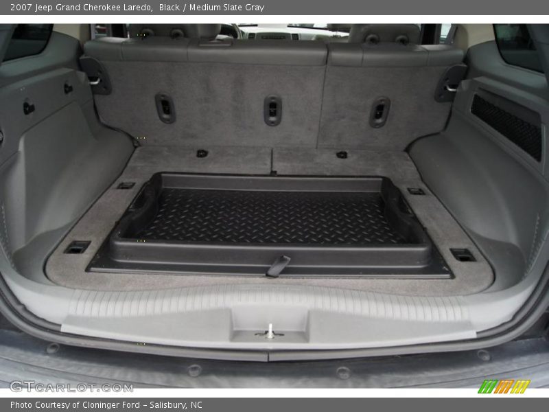Black / Medium Slate Gray 2007 Jeep Grand Cherokee Laredo