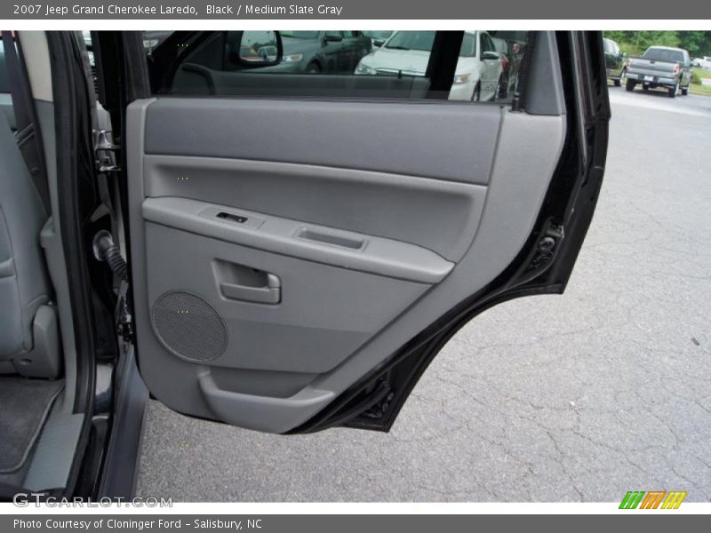 Black / Medium Slate Gray 2007 Jeep Grand Cherokee Laredo