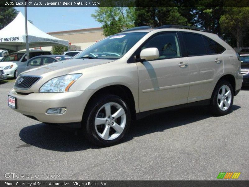 Savannah Beige Metallic / Ivory 2005 Lexus RX 330
