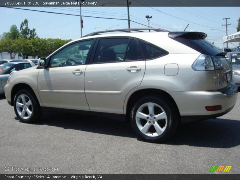 Savannah Beige Metallic / Ivory 2005 Lexus RX 330