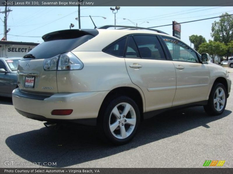 Savannah Beige Metallic / Ivory 2005 Lexus RX 330