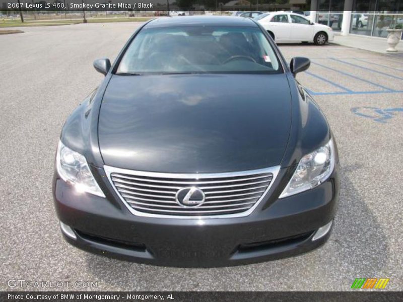Smokey Granite Mica / Black 2007 Lexus LS 460