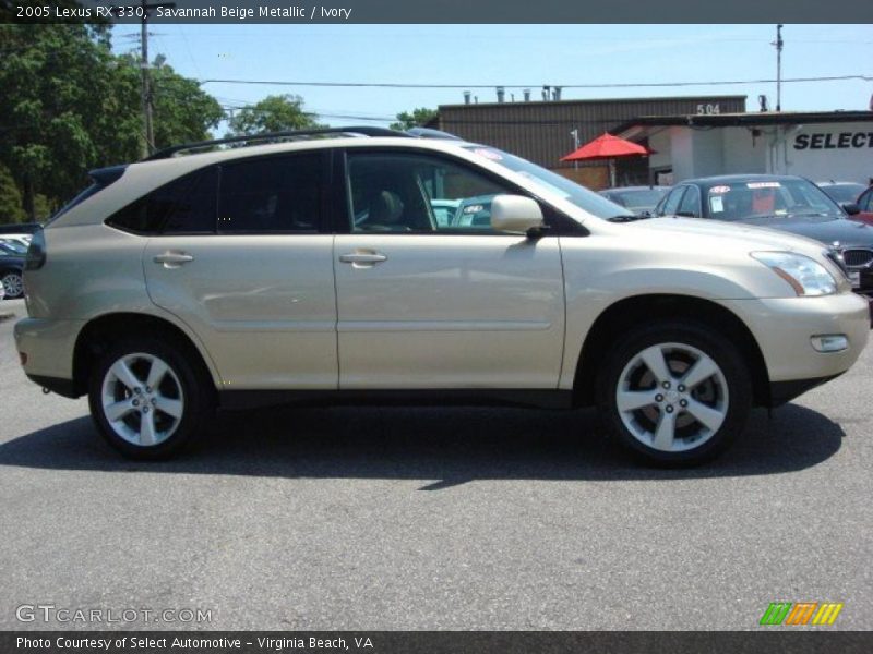 Savannah Beige Metallic / Ivory 2005 Lexus RX 330