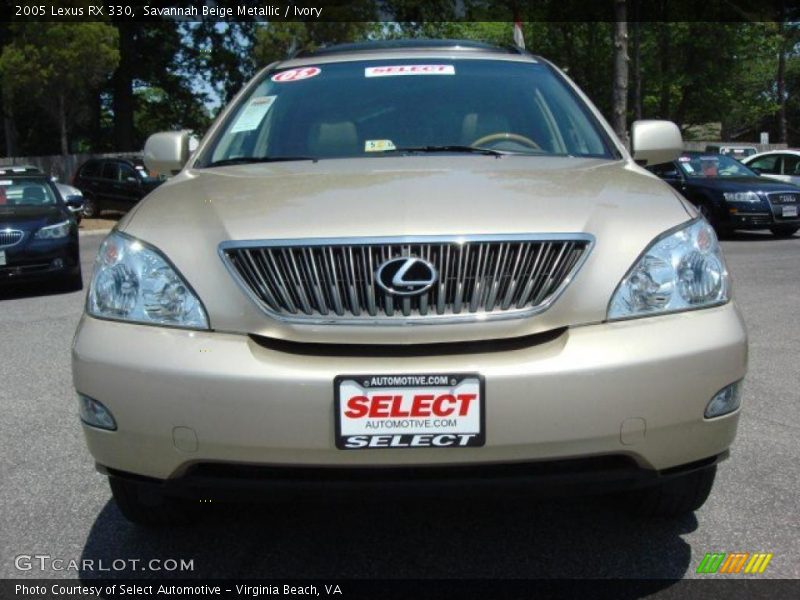 Savannah Beige Metallic / Ivory 2005 Lexus RX 330