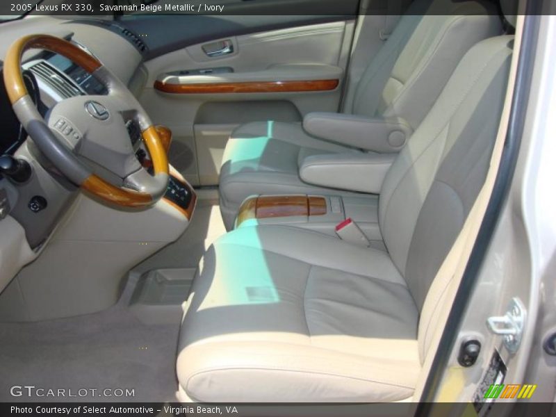 Savannah Beige Metallic / Ivory 2005 Lexus RX 330