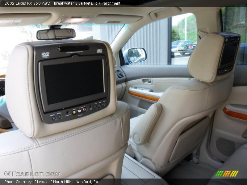 Breakwater Blue Metallic / Parchment 2009 Lexus RX 350 AWD