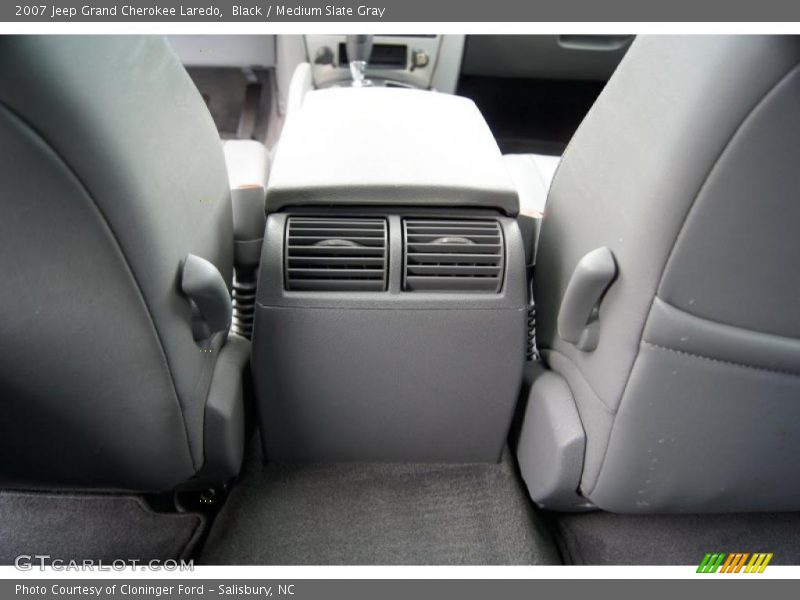 Black / Medium Slate Gray 2007 Jeep Grand Cherokee Laredo