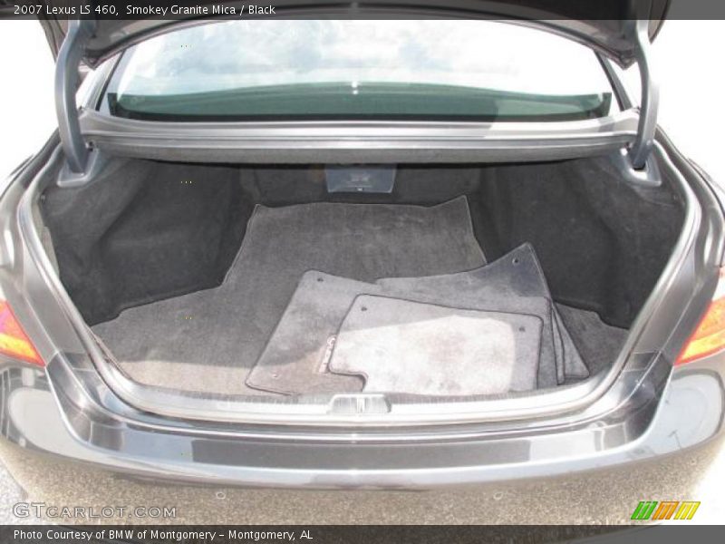 Smokey Granite Mica / Black 2007 Lexus LS 460