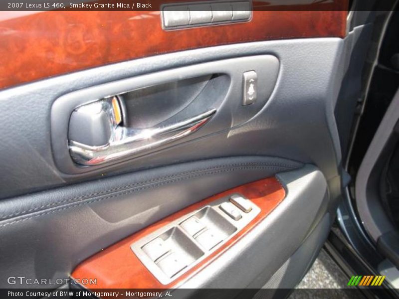 Smokey Granite Mica / Black 2007 Lexus LS 460