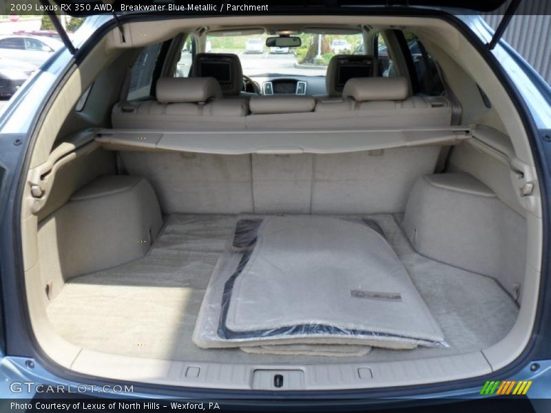 Breakwater Blue Metallic / Parchment 2009 Lexus RX 350 AWD