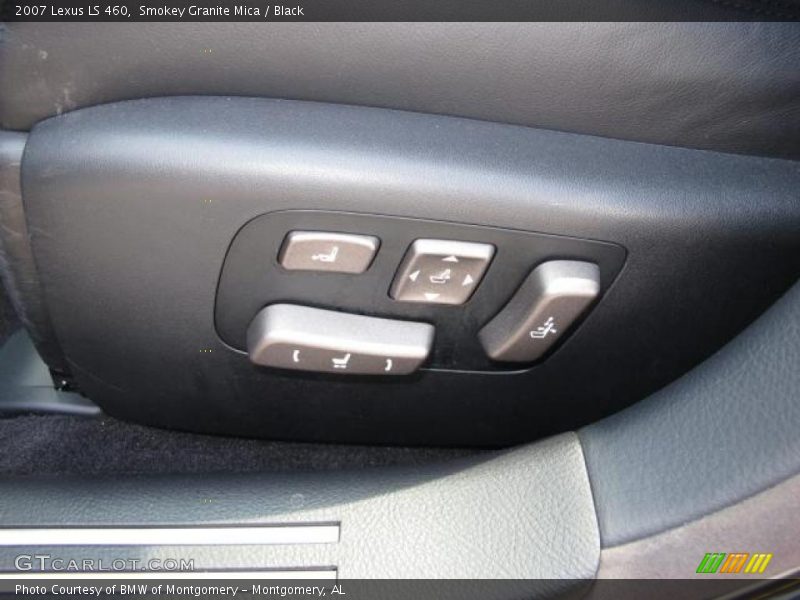Smokey Granite Mica / Black 2007 Lexus LS 460