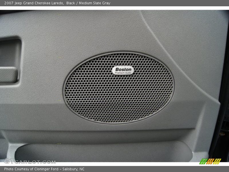 Black / Medium Slate Gray 2007 Jeep Grand Cherokee Laredo