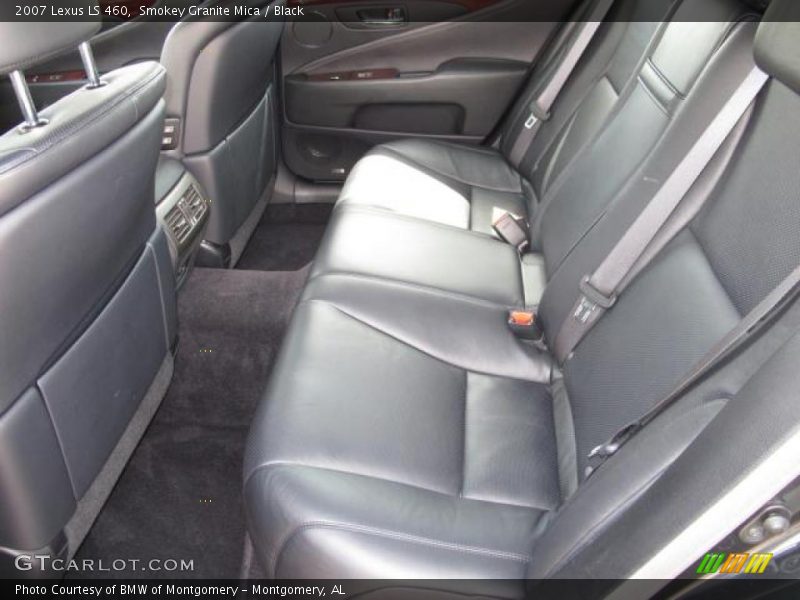 Smokey Granite Mica / Black 2007 Lexus LS 460