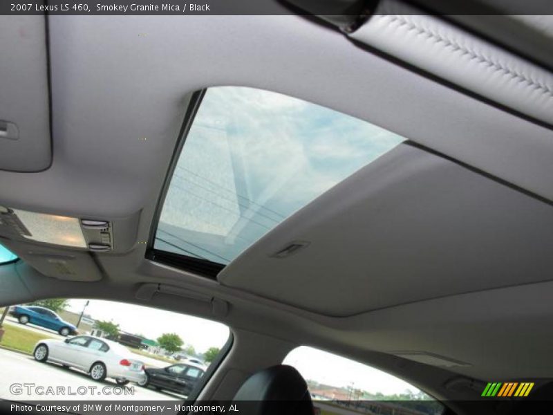 Smokey Granite Mica / Black 2007 Lexus LS 460