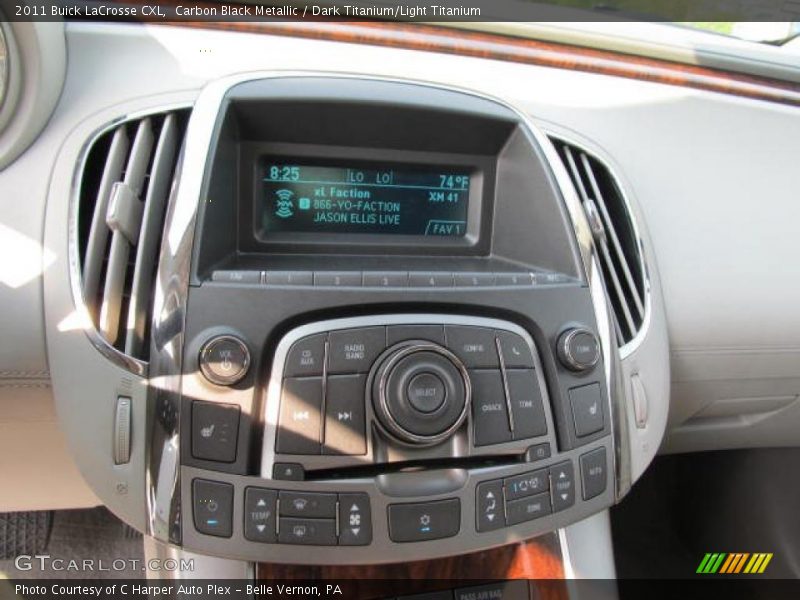 Carbon Black Metallic / Dark Titanium/Light Titanium 2011 Buick LaCrosse CXL