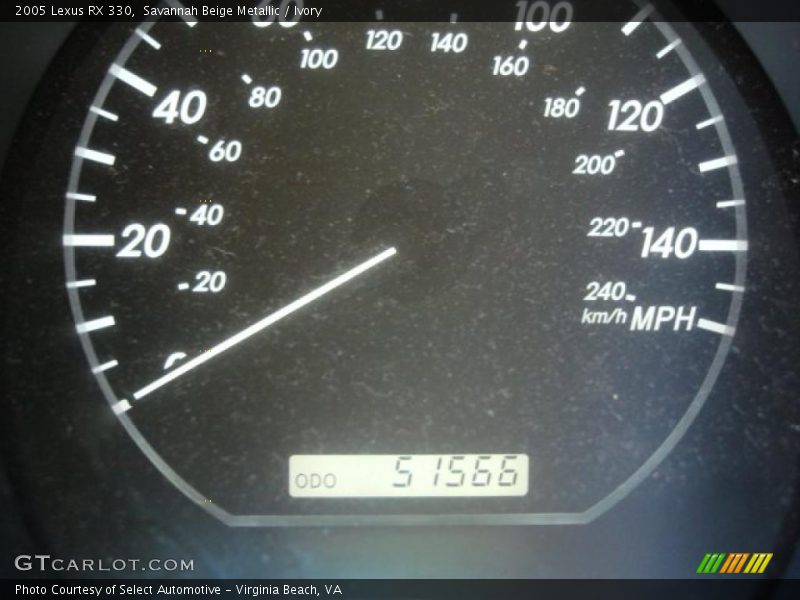Savannah Beige Metallic / Ivory 2005 Lexus RX 330