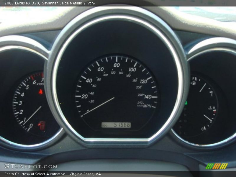 Savannah Beige Metallic / Ivory 2005 Lexus RX 330