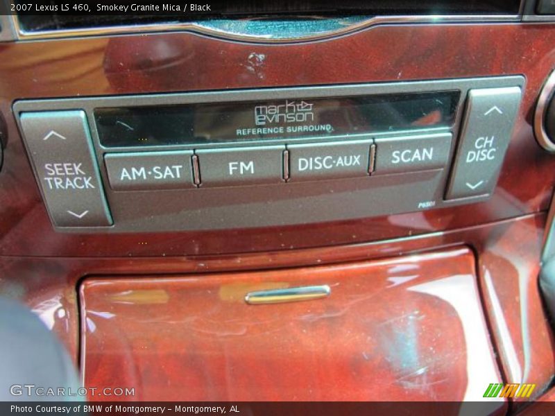 Smokey Granite Mica / Black 2007 Lexus LS 460
