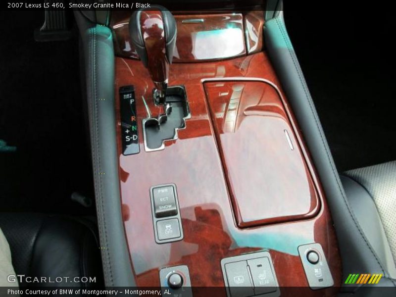 Smokey Granite Mica / Black 2007 Lexus LS 460